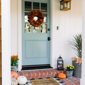 Fall Front Door Decor