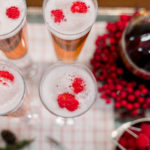 How to Create a Quick & Easy Raspberry Kir Royale Bar for the Holidays