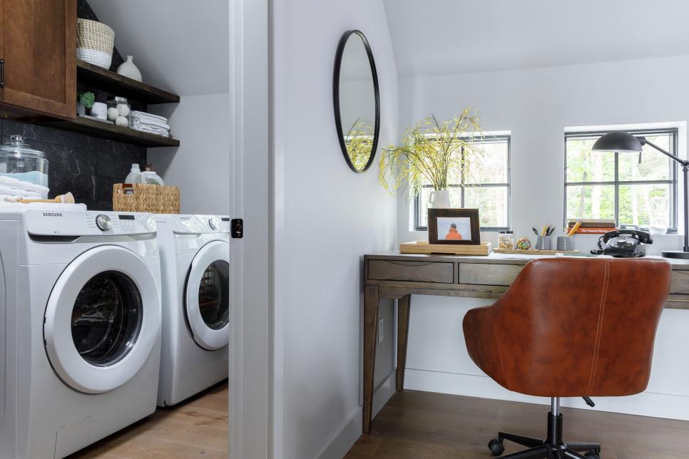 Dream Home Office and Laundry