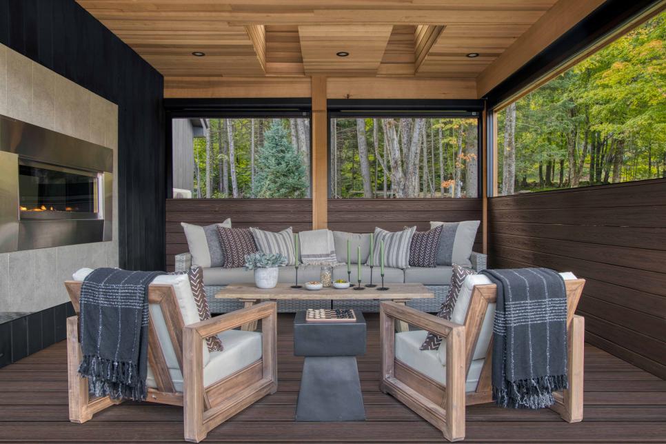 Dream Home Enclosed Porch