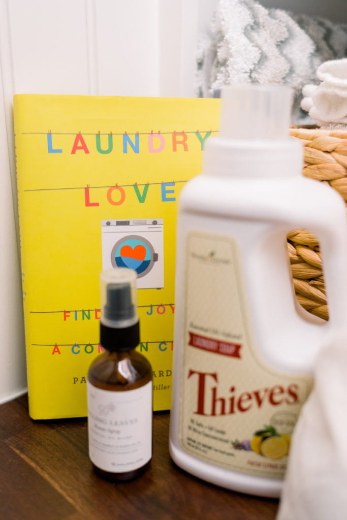 Laundry Love Book and Cleaning Products