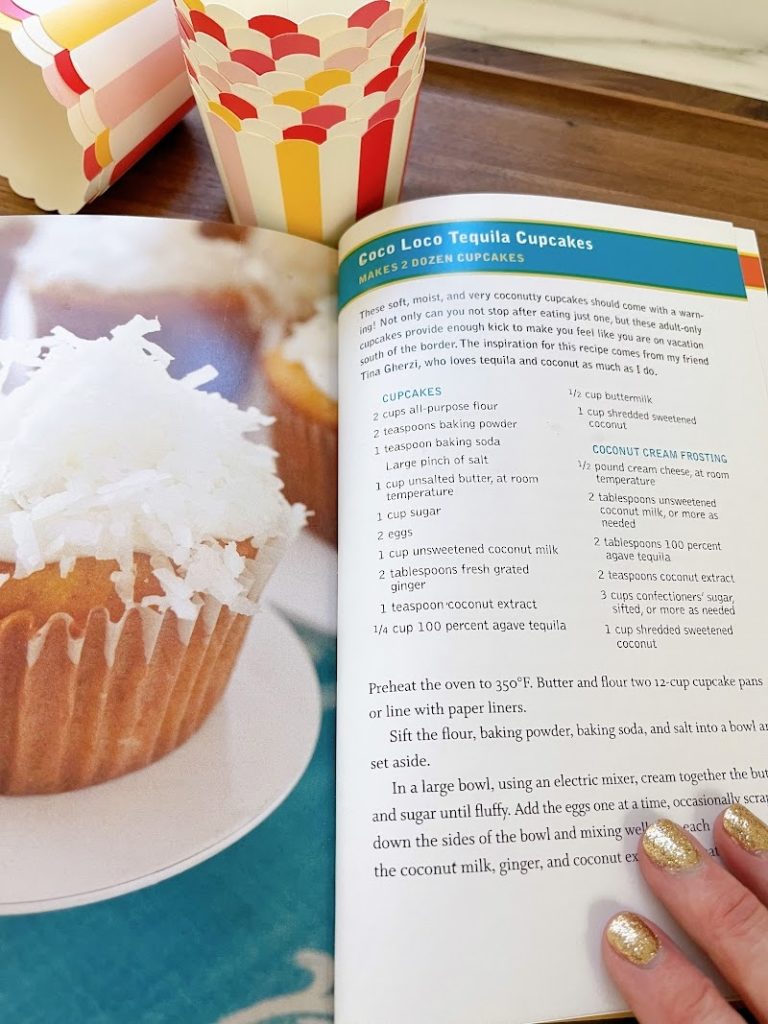 Cupcake and recipe