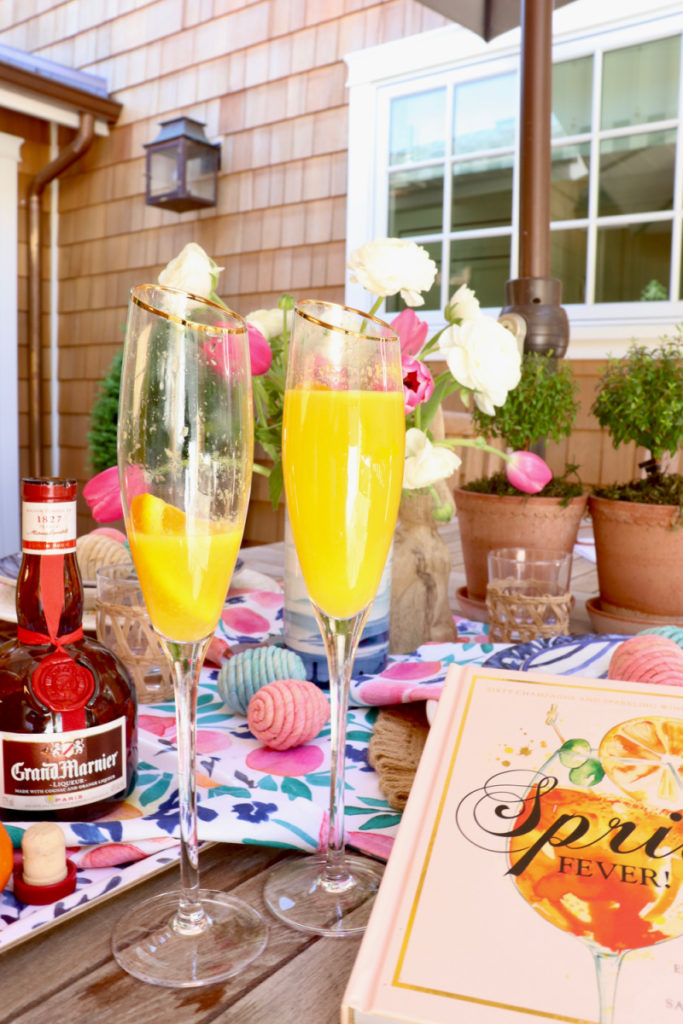 Grand Mimosa on Brunch Table