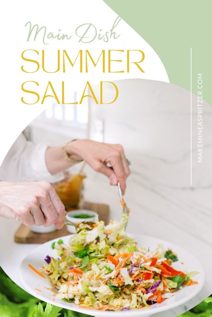 Summer Salad Pinterest Pin