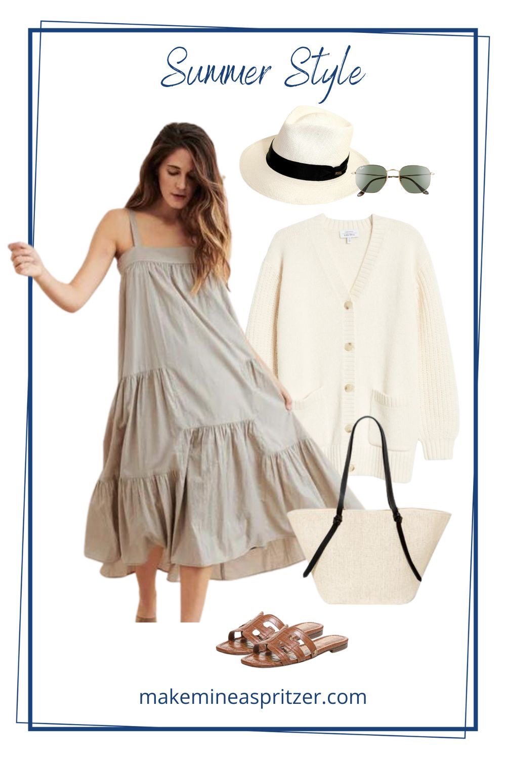 Jenni Kayne Dress Outfit Collage
