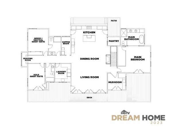 HGTV Dream Home 2023 Floor Plan