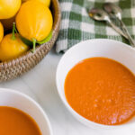 Quick & Easy Tomato Soup Topped With Salsa Verde