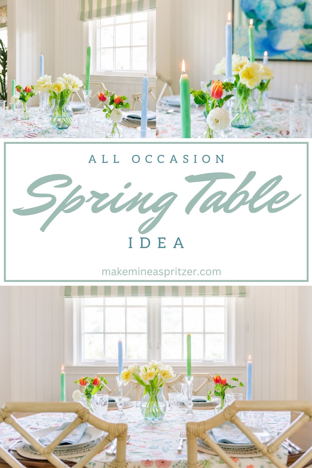 Spring Table Pin Collage