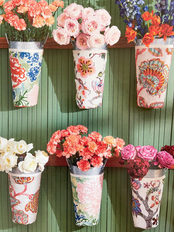 Veranda floral textiles feature.