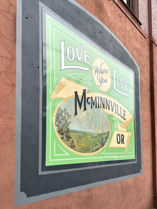 McMinnville, Oregon.