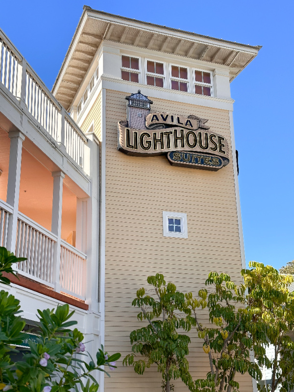 Avila Lighthouse Suites exterior.