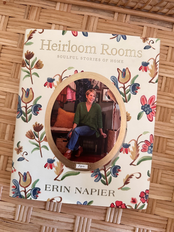 Heirloom Rooms by Erin Napier, book cover.