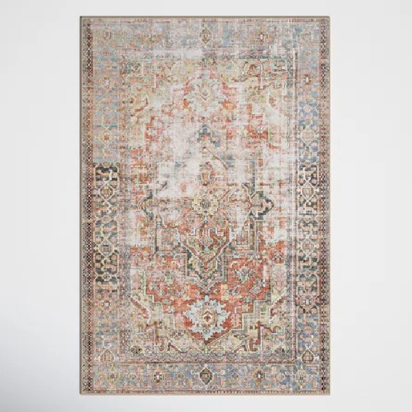 Photo of Persian style area rug.