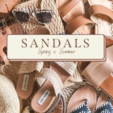 Summer Sandal post collage.